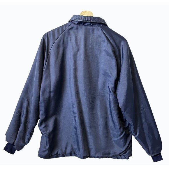 Vintage Ebert Sportswear Indomitable USS Stein FF 1065 Jacket Sz L Navy - Picture 2 of 12